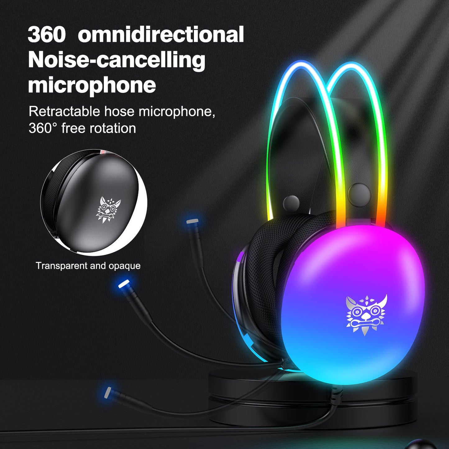 ONIKUMA X25 RGB Gaming Headset