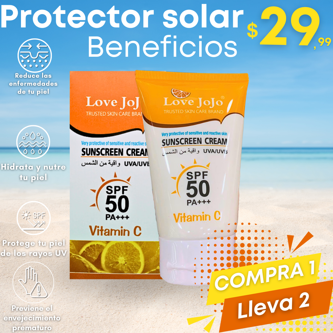 SUNSCREEN CREAM - Protector Solar COMPRA 1 LLEVA 2🎁