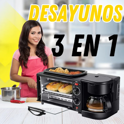 BreakfastPro® Desayunador 3 en 1